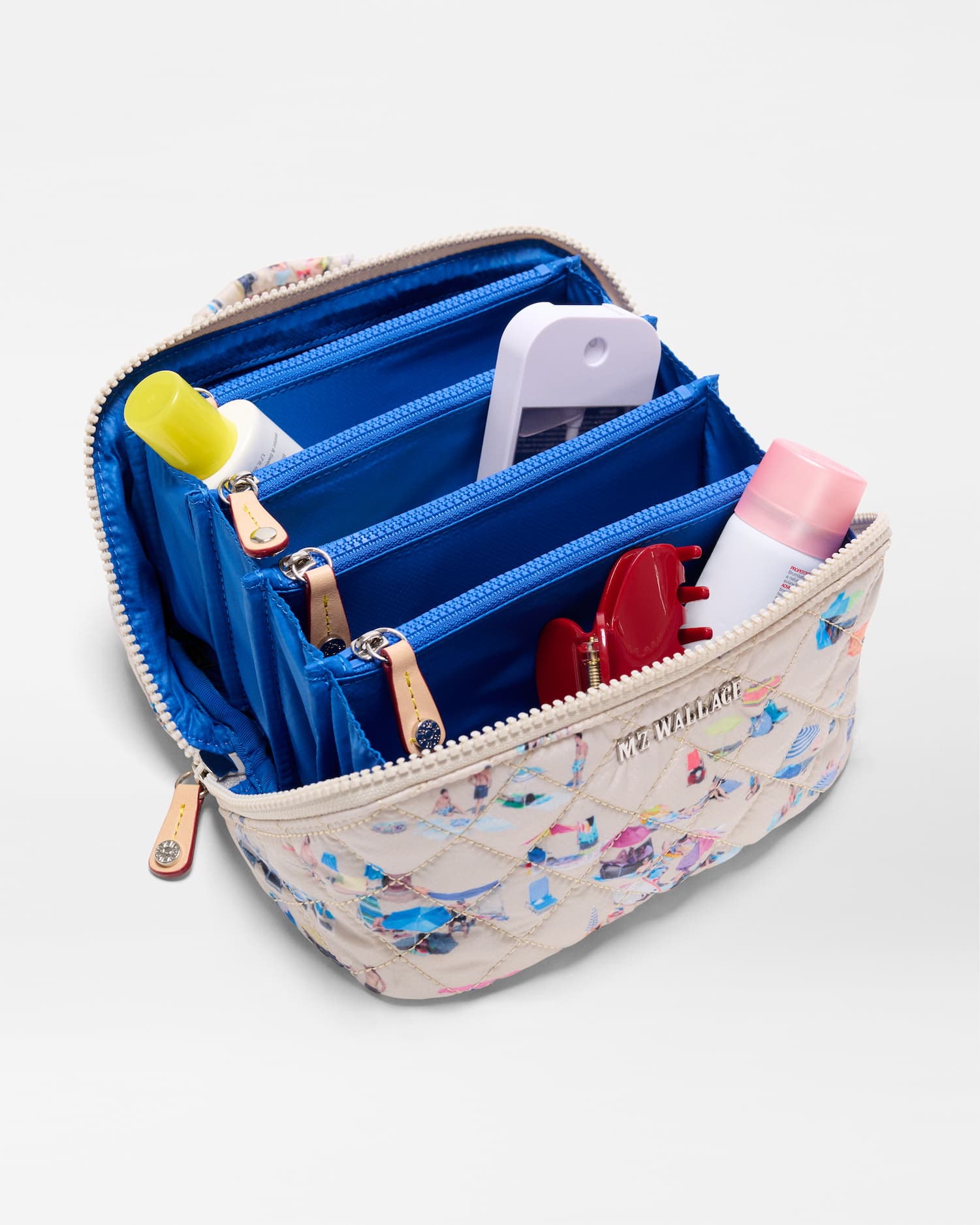 Shop the Dede Beach Print Metro Accordion Cosmetic