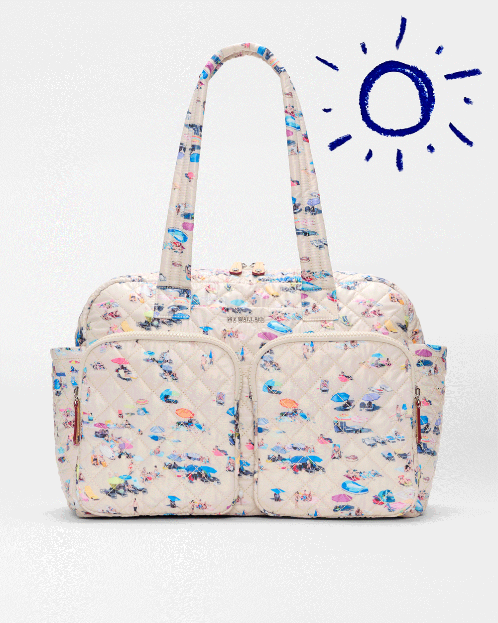 Shop the Dede Beach Print Nik Duffel