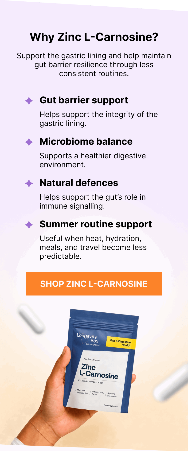 Why Zinc L-Carnosine