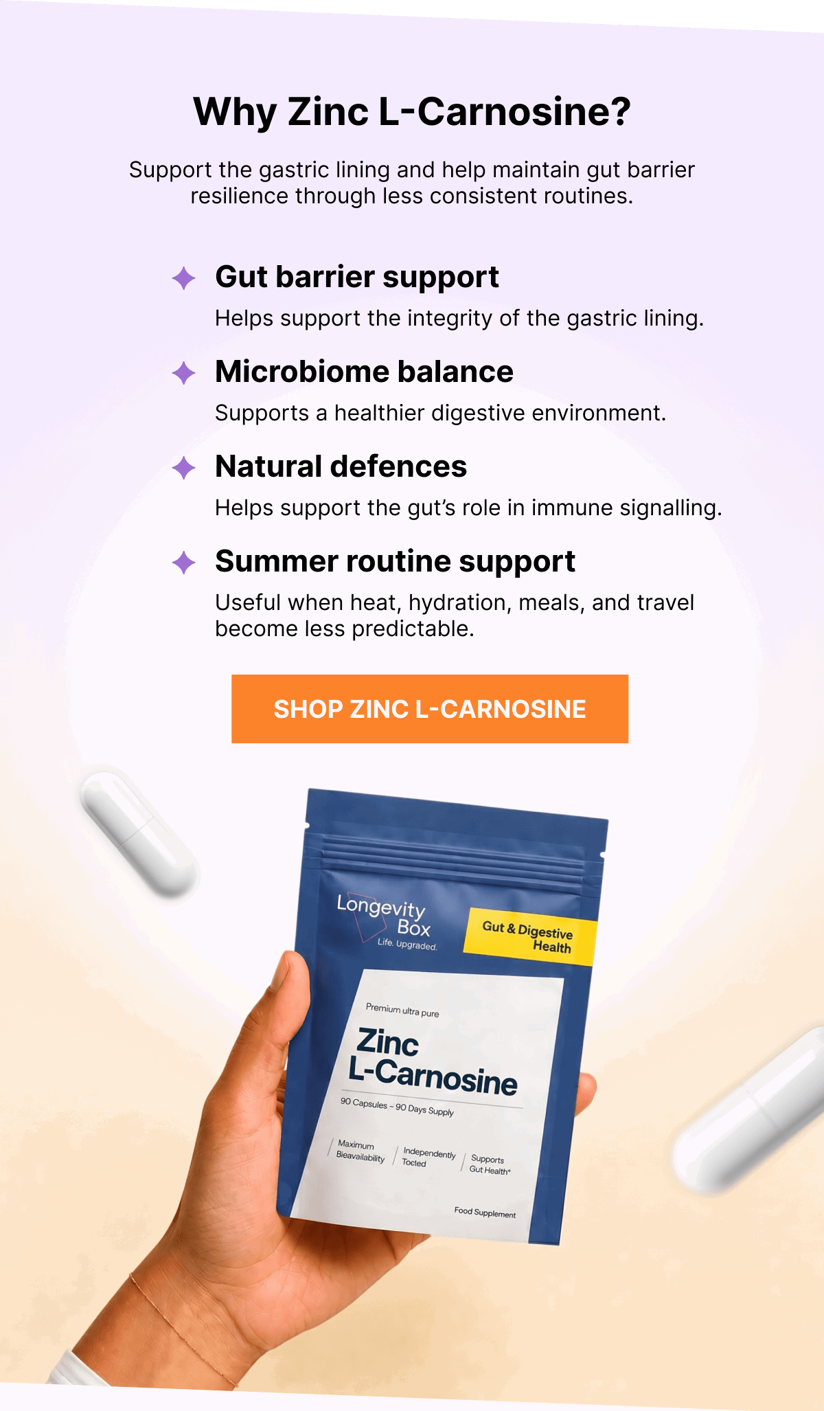 Why Zinc L-Carnosine