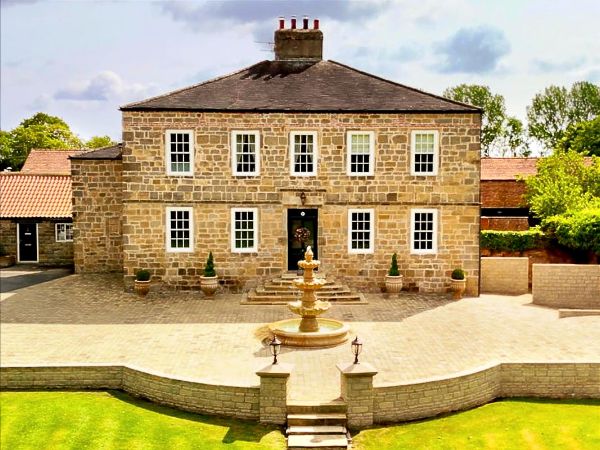 the Old Hall - manor house near the sea