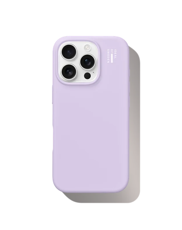 Silicone Case MagSafe iPhone 16 Pro Lavender Milk