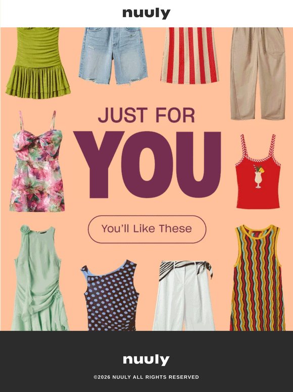 JUST FOR YOU FOR JUNE