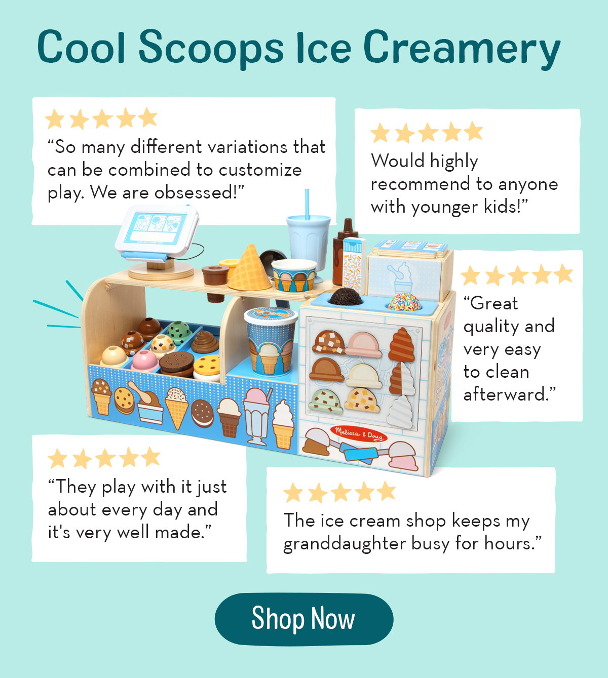 Cool Scoops Ice Creamery - Shop Now