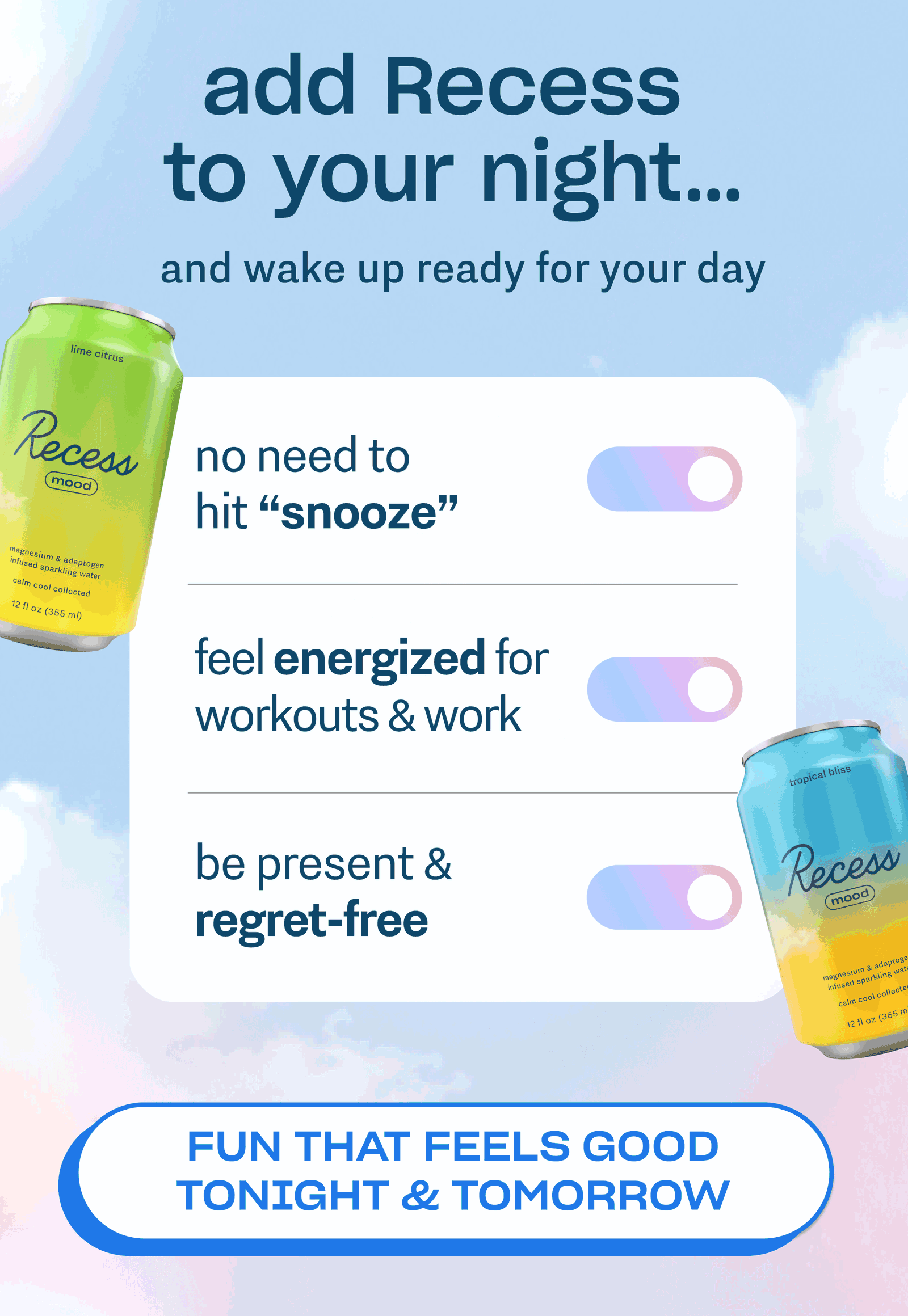 wake up ready for your day