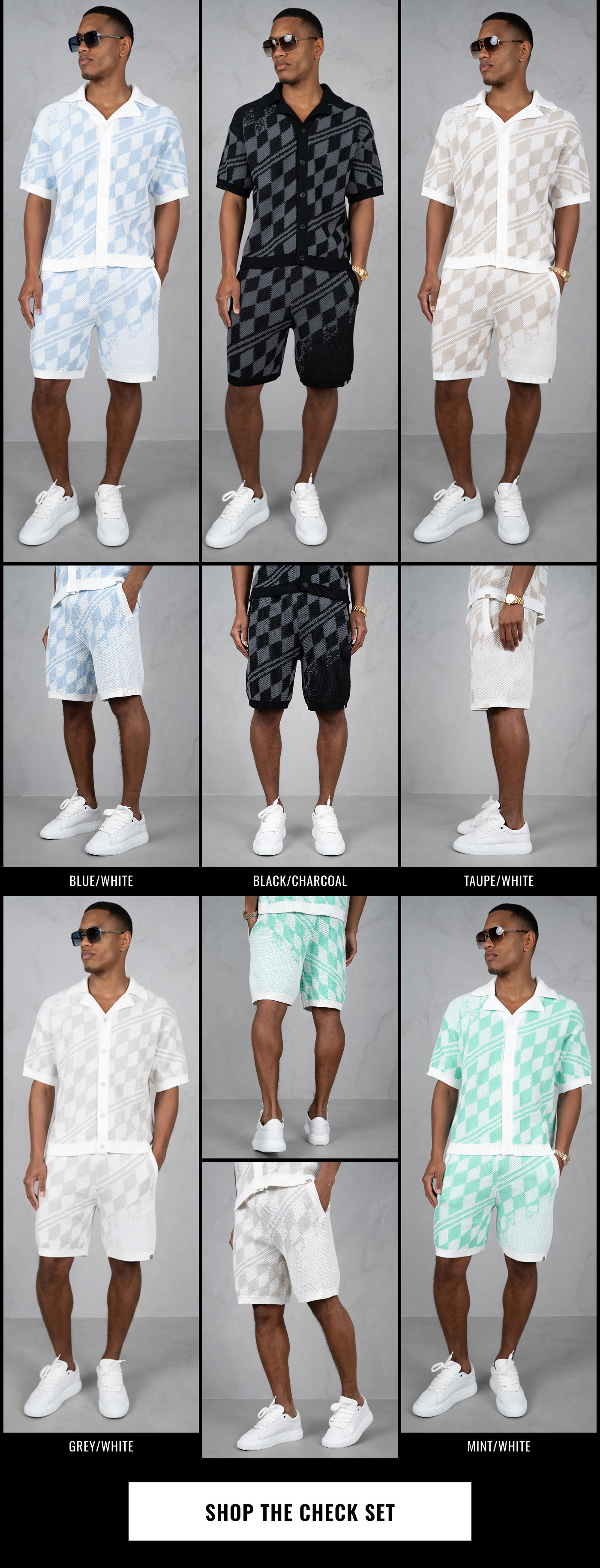 Low Stock Alert. Shop the Checked Set