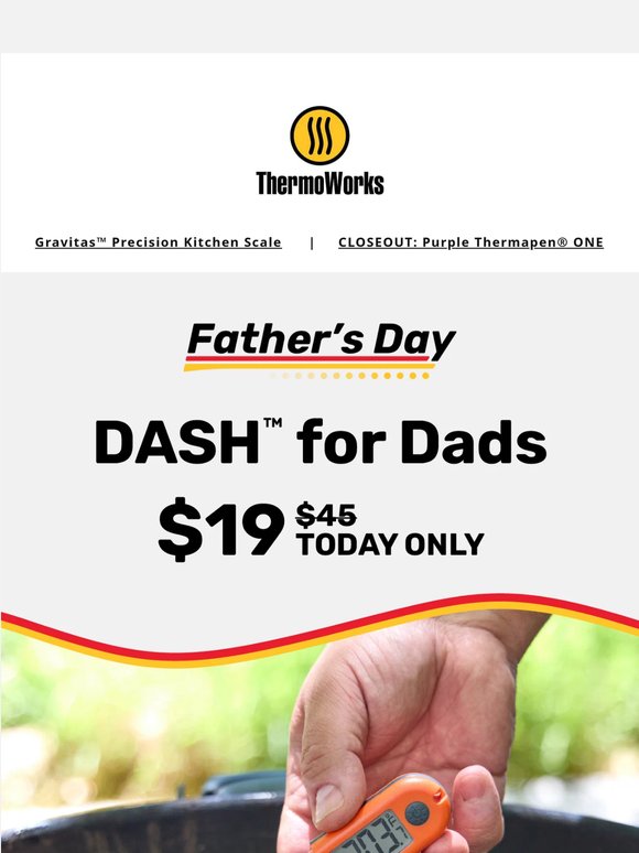 $19 DASH for Dads, Today Only