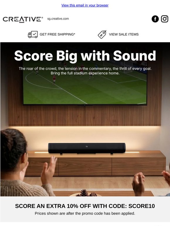 Score Big with Sound