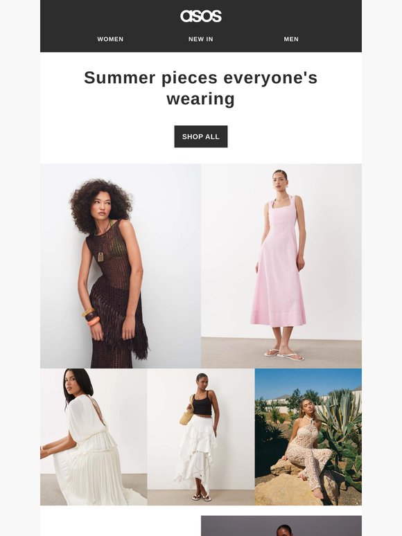 Summer pieces everyone's wearing