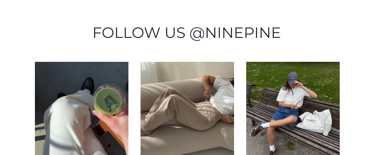 Follow us on @Ninepine