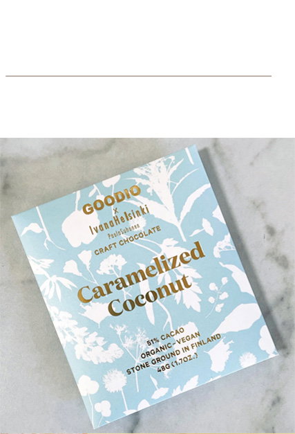 Goodio Caramelized Coconut Chocolate