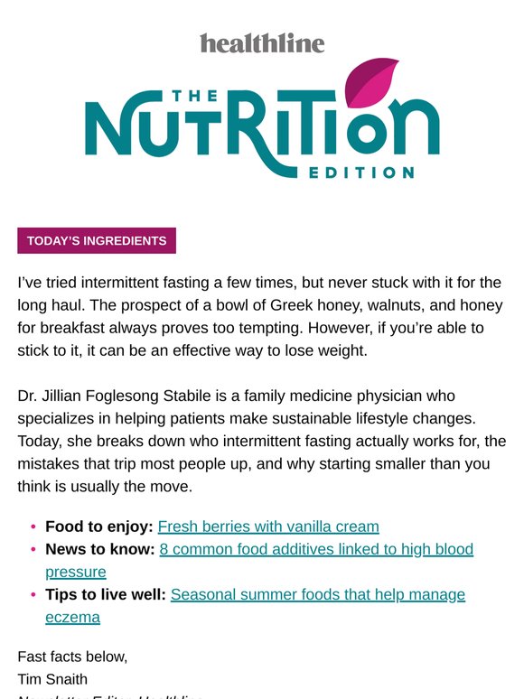 Intermittent fasting: Are you doing it wrong?