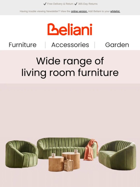 Everything your living space needs 🛋️