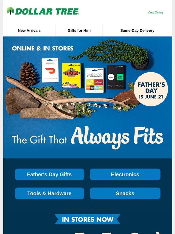 Father's day gifting starts here