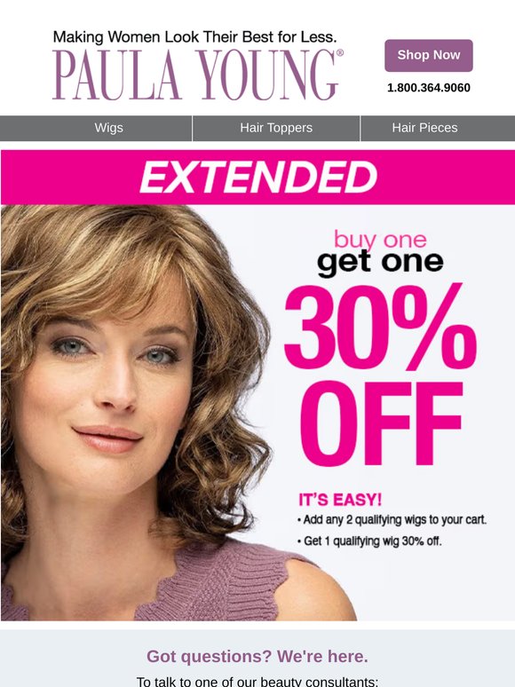 Your BOGO's Been Extended 'Til Midnite.