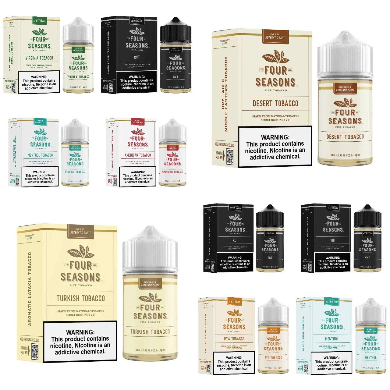 Four Seasons 60ml E-Juice
