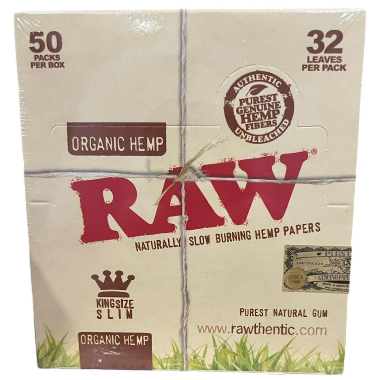 RAW Rolling Papers 1PK - King Size Slim