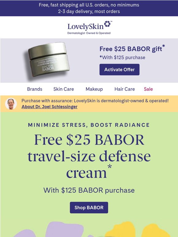 Free $25 BABOR Stress Defense Cream harnesses the power of your microbiome