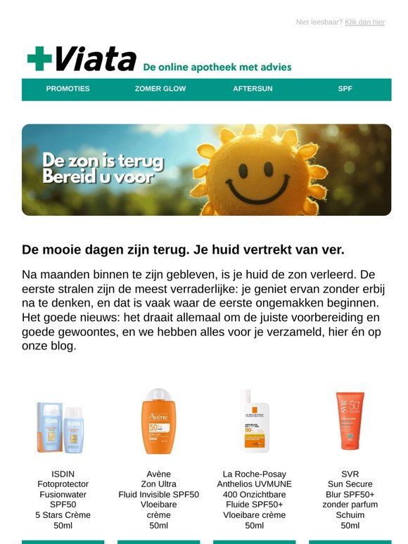 Je eerste zonmomenten verdienen een goede voorbereiding