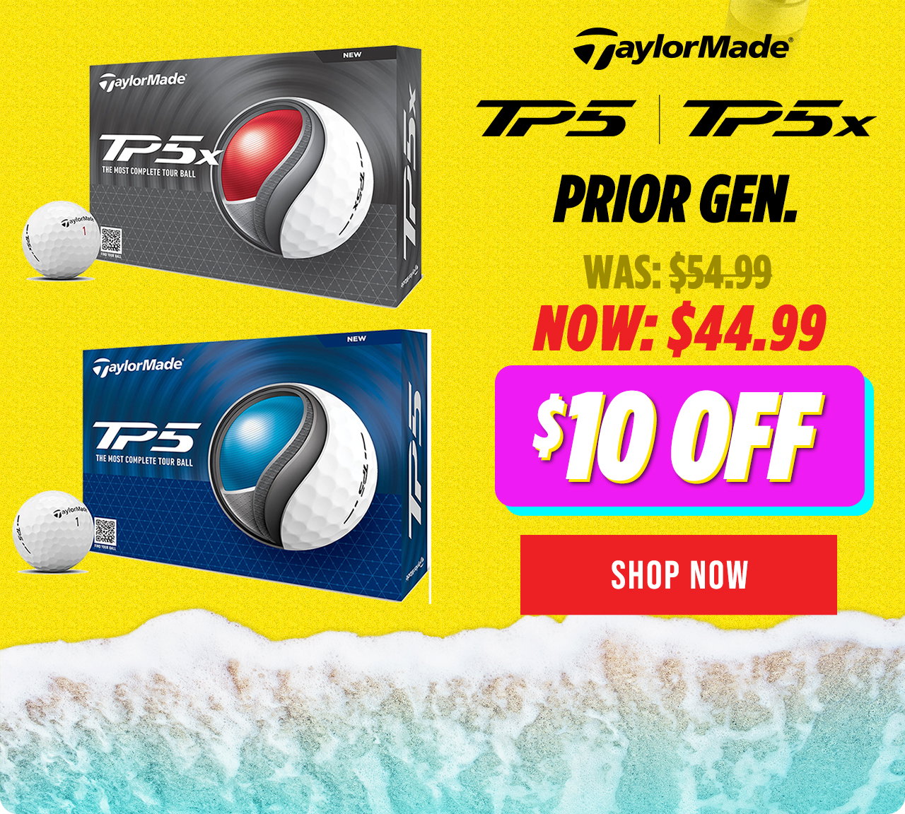 TaylorMade TP5/TP5x Prior Gen. Golf Balls
