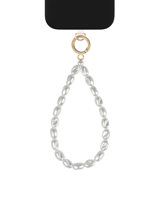 Phone Wristlet Strap Pearl
