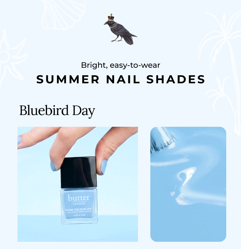 Summer P21X Nail Shades: Bluebird Day