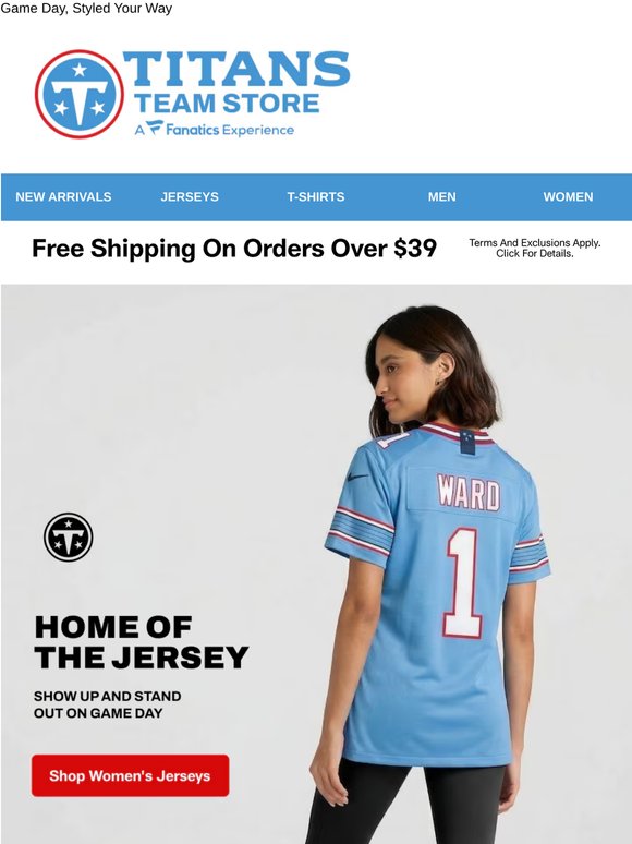 Women’s Jerseys For Every Fan