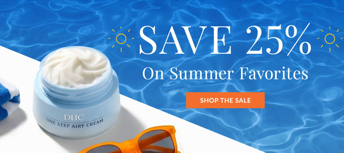 Save 25% on summer favorites