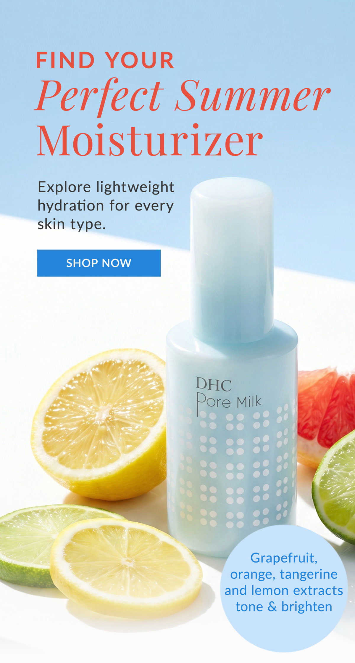 Find your perfect summer moisturizer