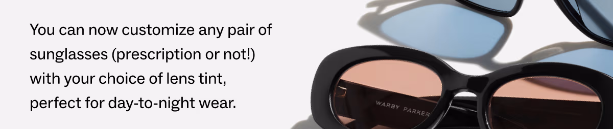 You can now customize any pair of sunglasses
