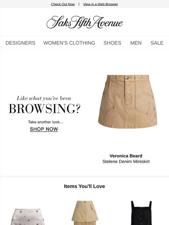 Still thinking about your Veronica Beard item?