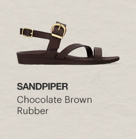Sandpiper, Chocolate Brown Rubber