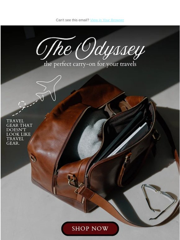 🐂 - The Carry-On For All Your Travels!