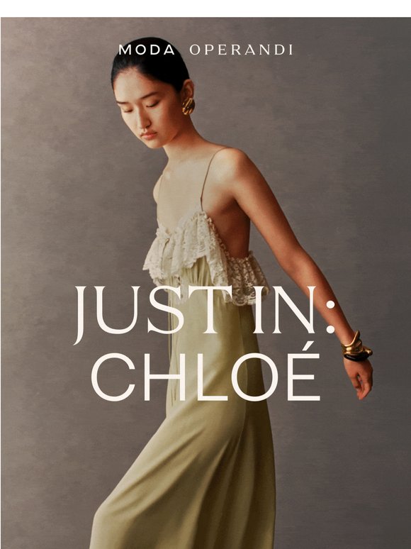 It’s a CHLOÉ summer
