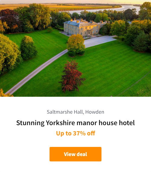 Stunning Yorkshire manor house hotel