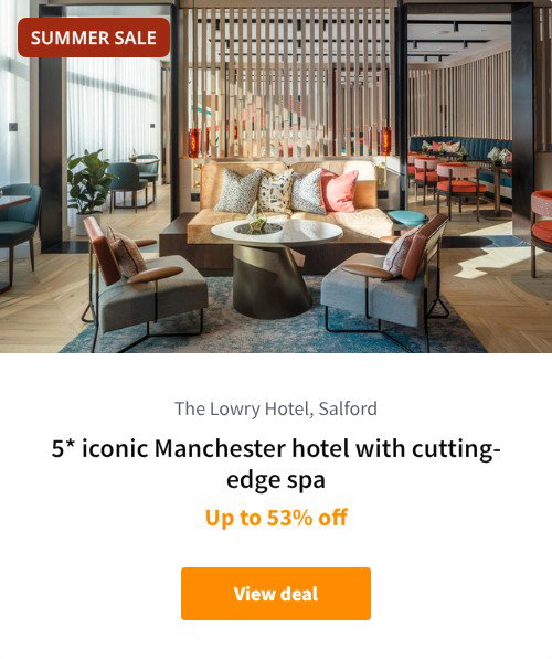 5* iconic Manchester hotel with cutting-edge spa