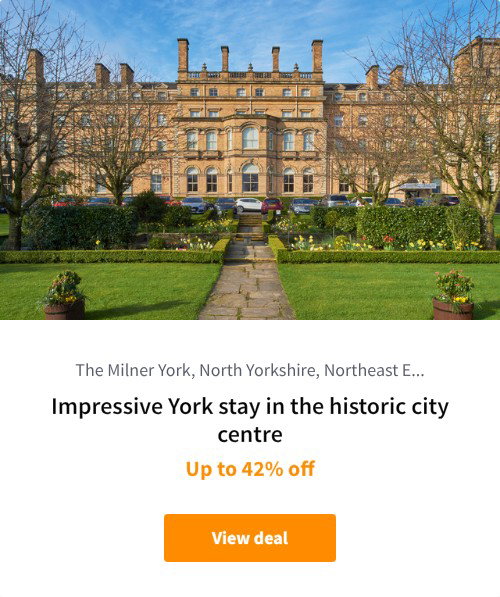 Impressive York stay in the historic city centre