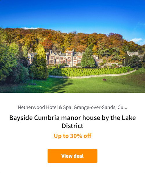 Bayside Cumbria manor house by the Lake District