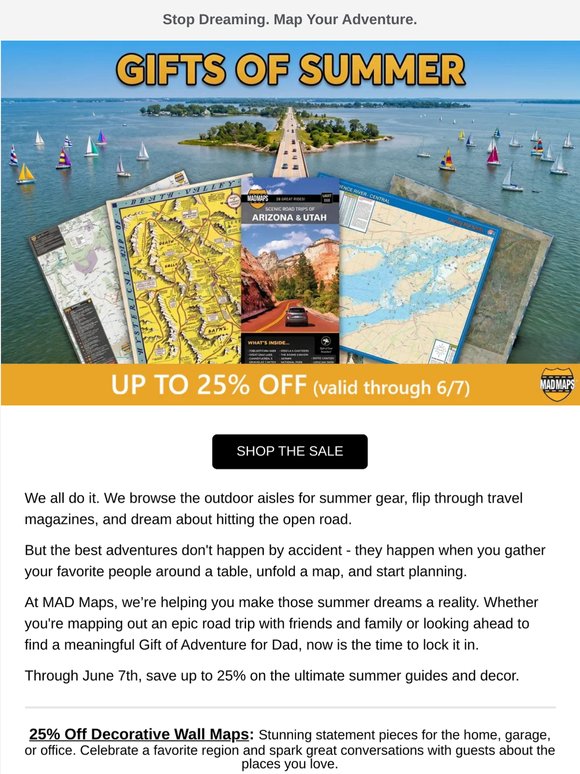 🗺️ Gifts of Adventure: Up to 25% Off