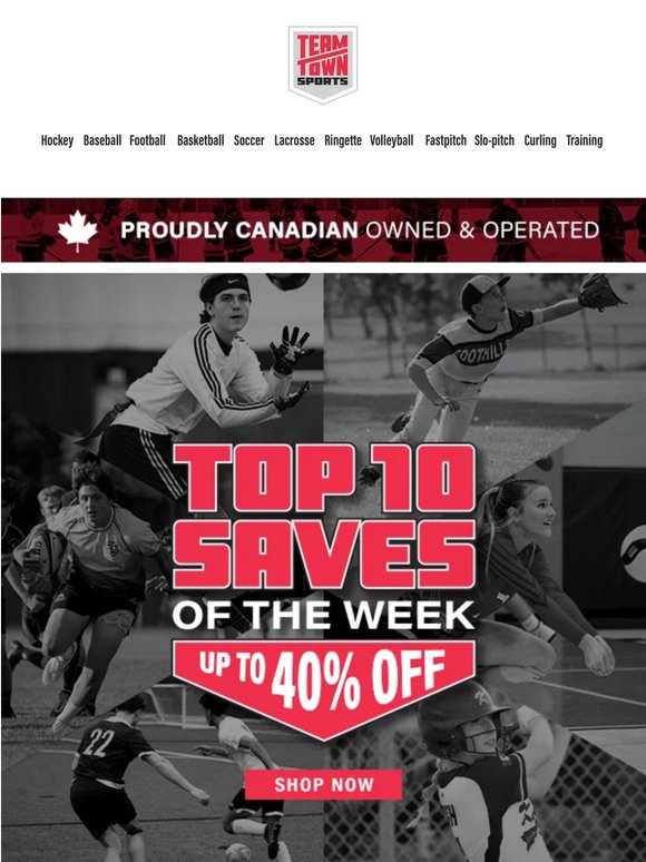 🔥Save Up to 40% Off on this Week's Top 10 Saves🔥