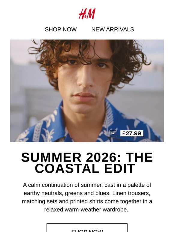 Summer 2026: The coastal edit