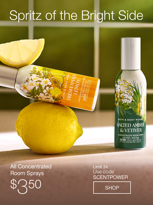 Instantly refresh every room. Today only. Limit 24. Use code* SCENTPOWER.
