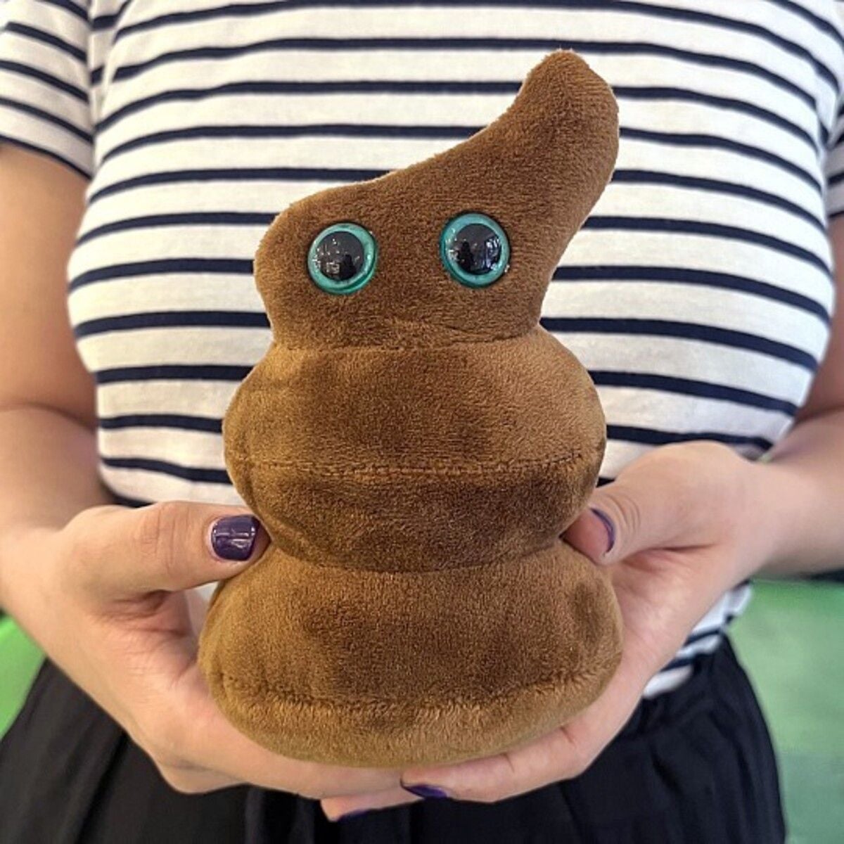 Holding Poop plush