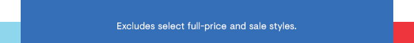 Excludes select styles
