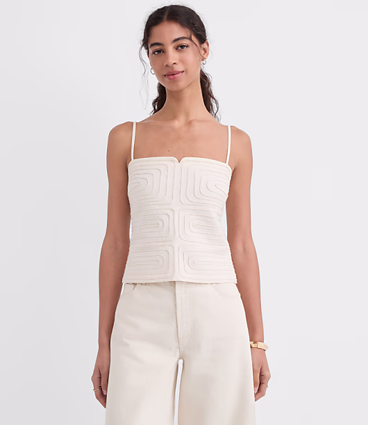 Geo Soutache Cami