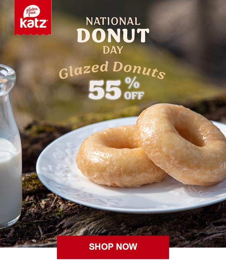 National Donut Day 55% Off Glazed Donuts 