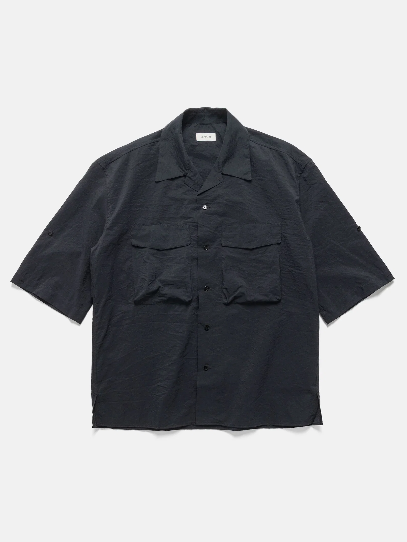 Image of Short Sleeve Utility Shirt Squid Ink