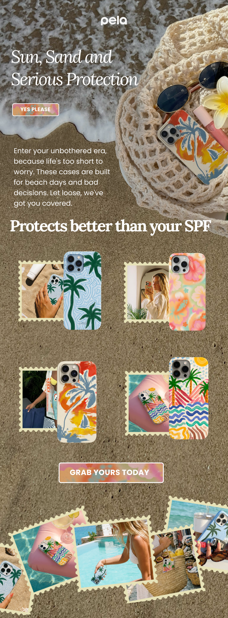 pela.Sun, sand and serious protection. Yes Please.