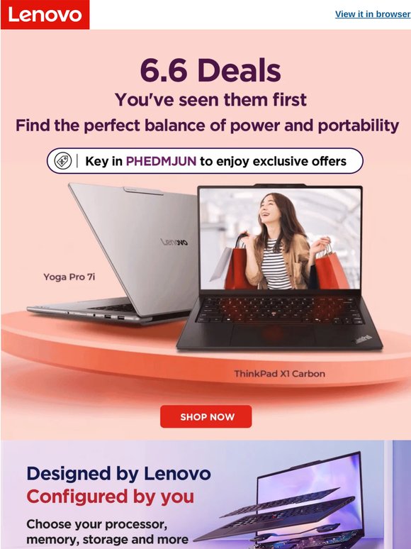 📣6.6 Deals Are LIVE — Upgrade Today🔥