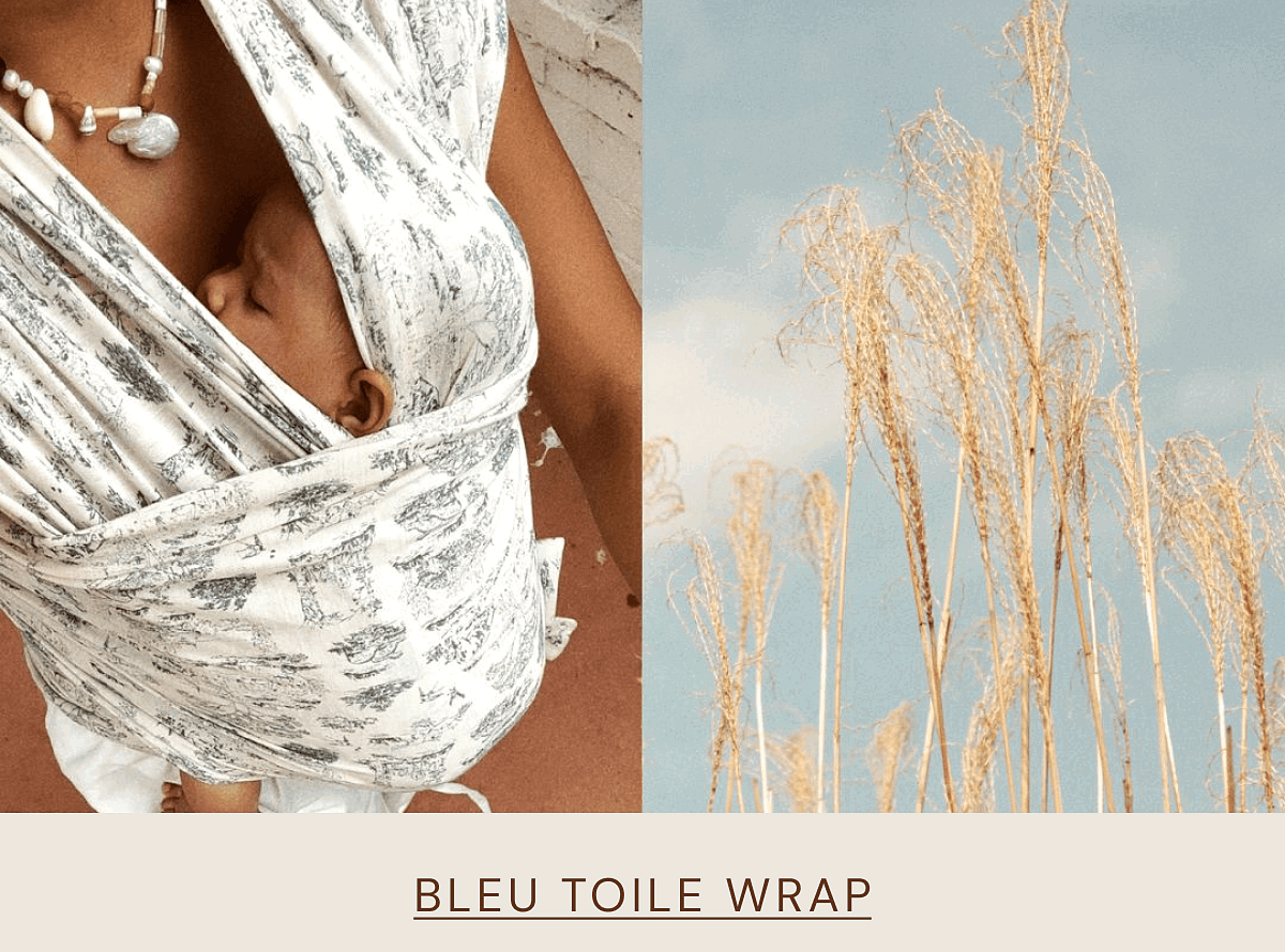 BLUE TOILE WRAP